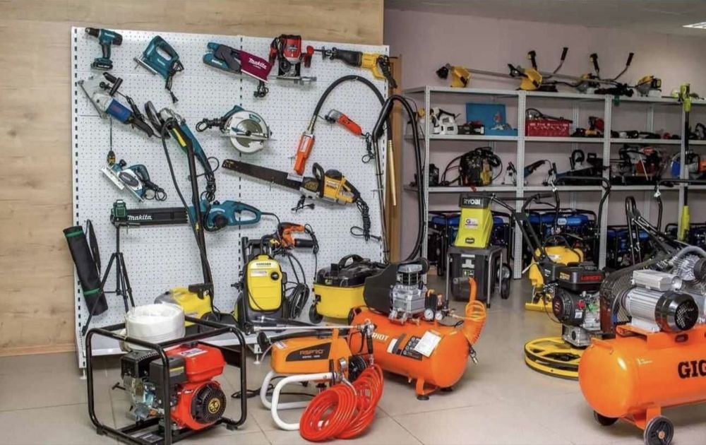 Прокат Инструментов Тепловая Пушка Асфальторез Жираф Генератор