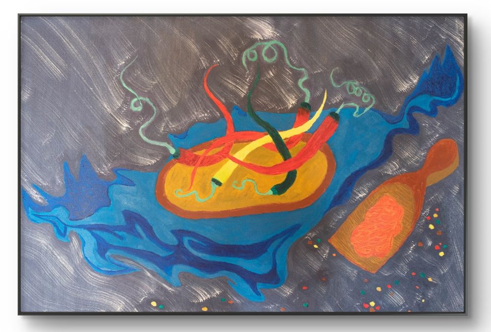 Vând tablouri în ulei-acrilic