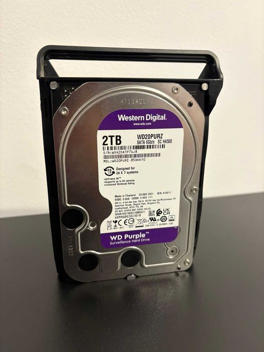 HDD WD Purple 2TB SATA – Stare 100%, Testat, Ideal PC / Supraveghere
