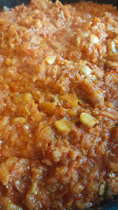 Zacusca picanta cu ciuperci