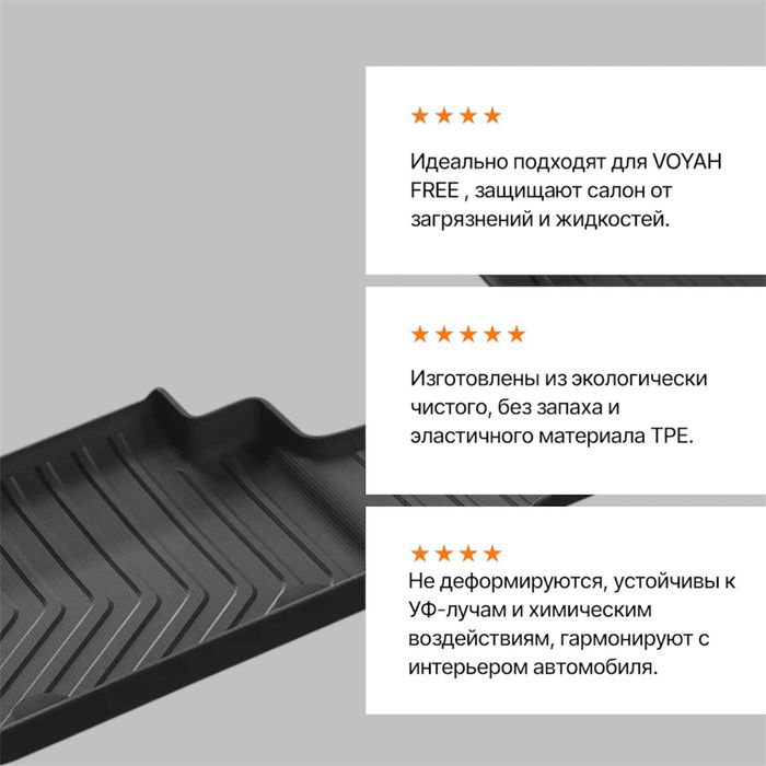 Двухслойный салон полик для Voyah Free/Free+ от «LuxwayShop» polik