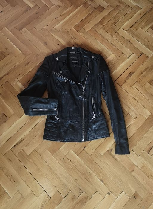 Дамско кожено яке естествена кожа размер XS