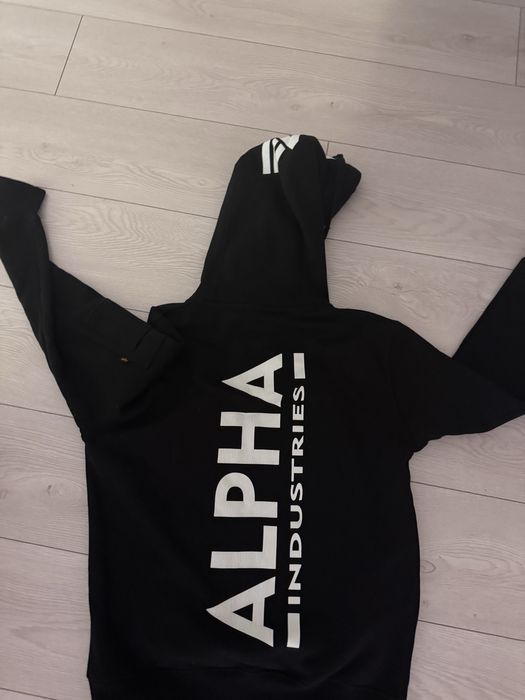 Hanorac Negru Alpha Industries