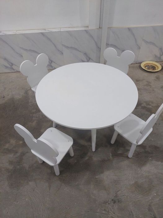Детская мебель стол стульчик bolalar uchun mebel stol stul