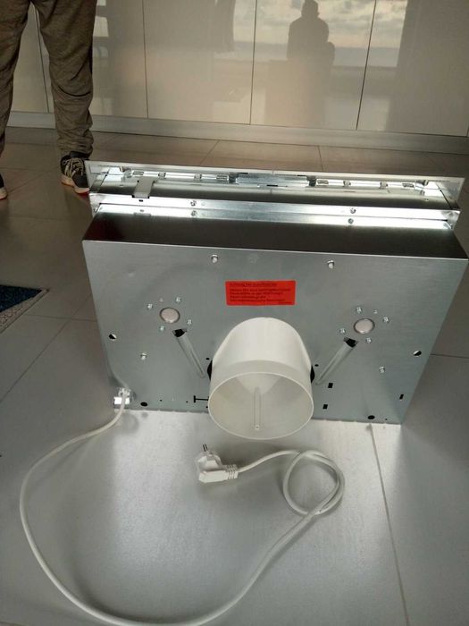 Абсорбатор Siemens iQ300 LB55565, 590 m³/h, 56 dB, 3 скорости, Инокс