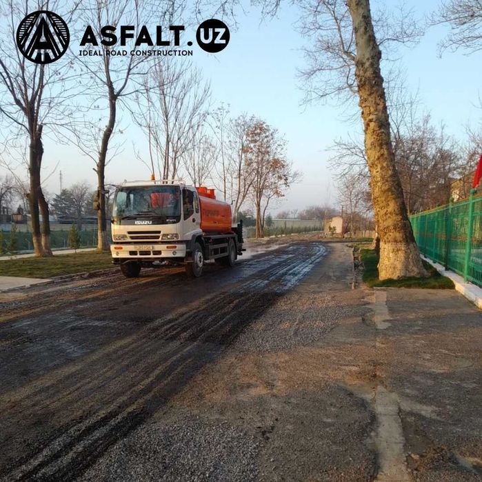 Асфальтирование в Ташкенте. Многолетний опыт. Свой парк техники
