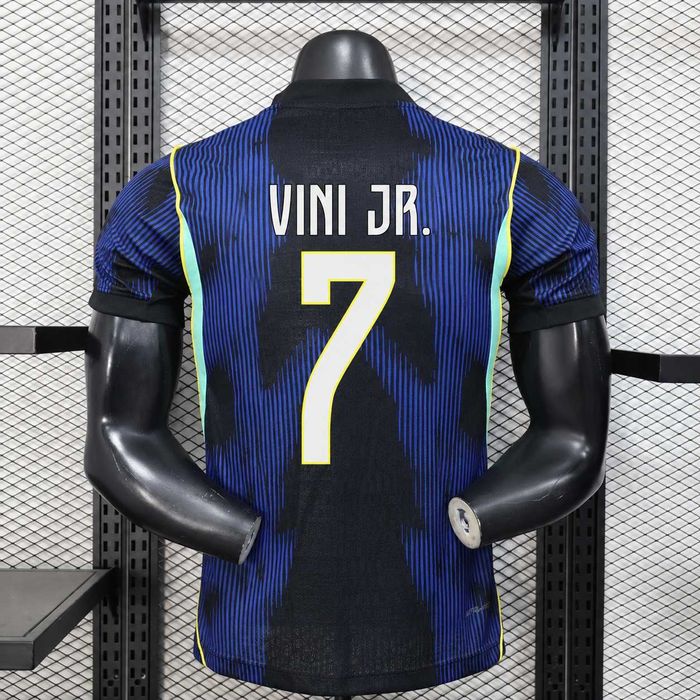 Tricou Brazilia Away Kit - Vini Jr. 7 Player Version