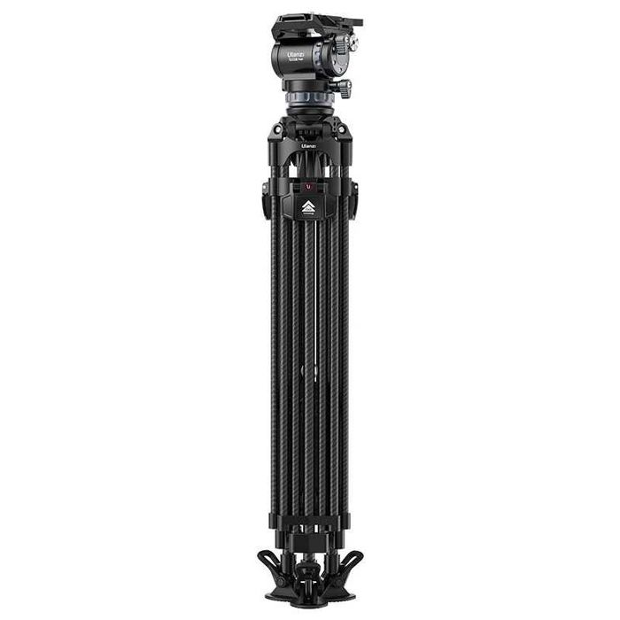 Професионален карбонов видео статив с флуидна глава Ulanzi T046