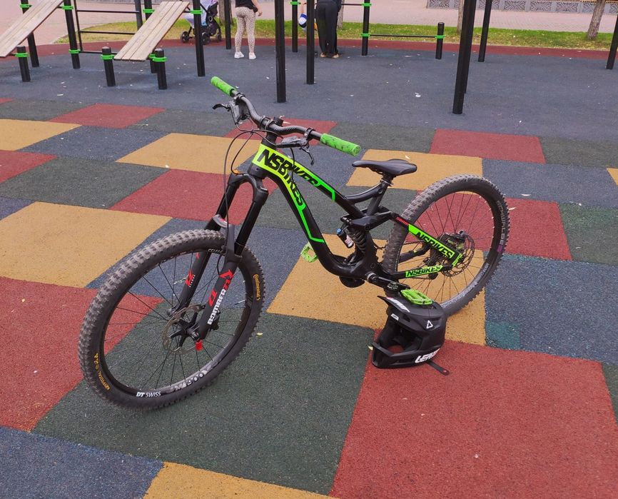 Ns fuzz dh рама mtb
