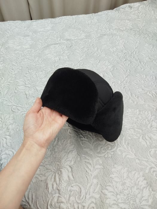 Шапка ушанка мужская