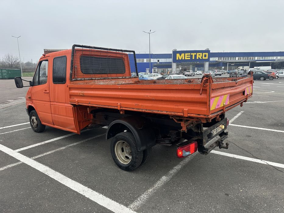 Basculanta 3 parti Sprinter/Punte dubla/1998/2.3TD/7Locuri/Fisc-5.000€