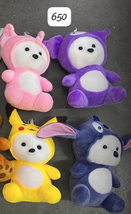 Мягкие игрушки оптом со склада Алматы