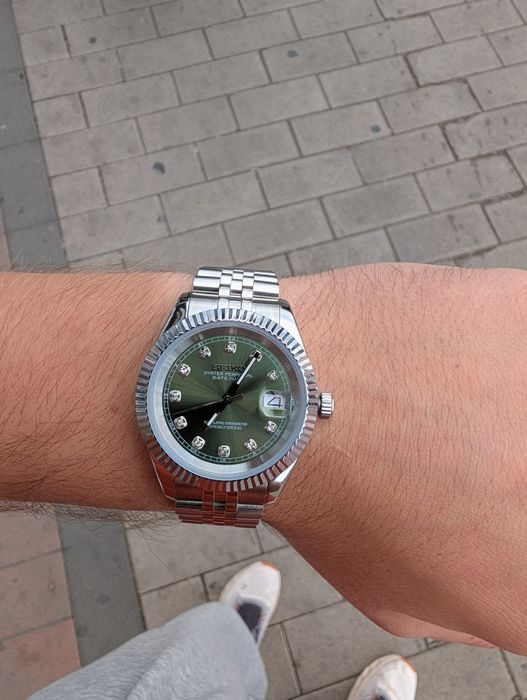 Seiko Datejust Green