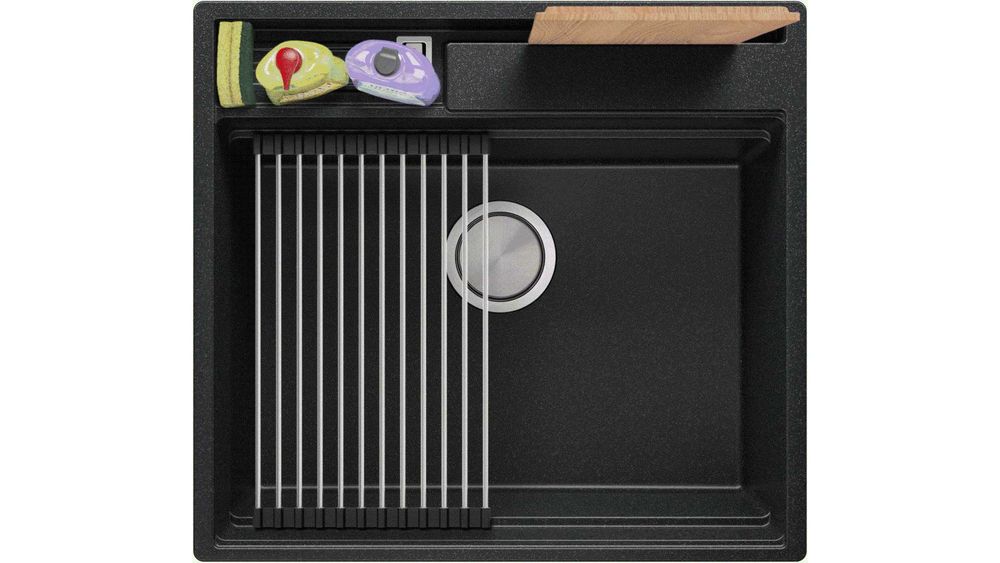 К-т Мивка+Смесител+Сифон Цветове Кухненска Мивка от гранит модел Осло