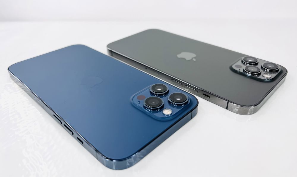 Apple iPhone 12 Pro Max 256GB Blue / Graphite 100% Батерия! Гаранция!