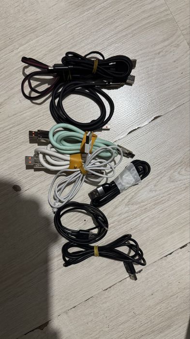 Провода зарядки. Type c, micro usb, lightning айфон