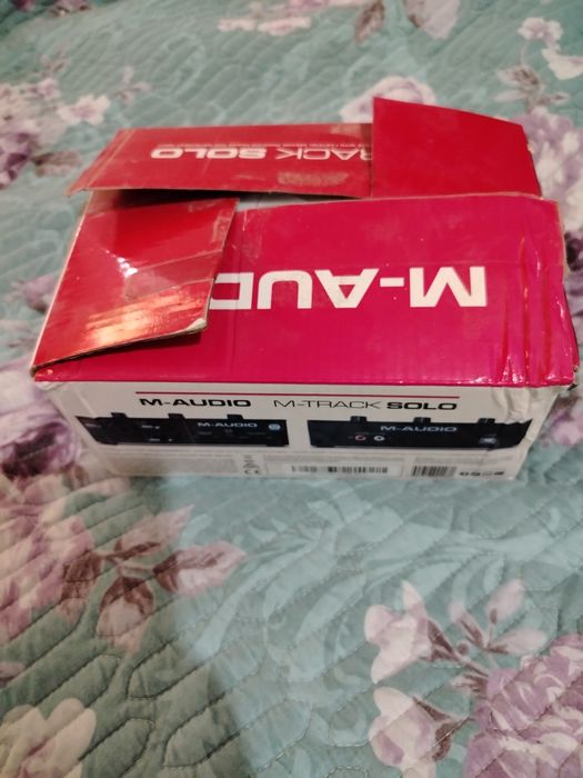 M - audio zvukavoy karta hali ishlatilmagan