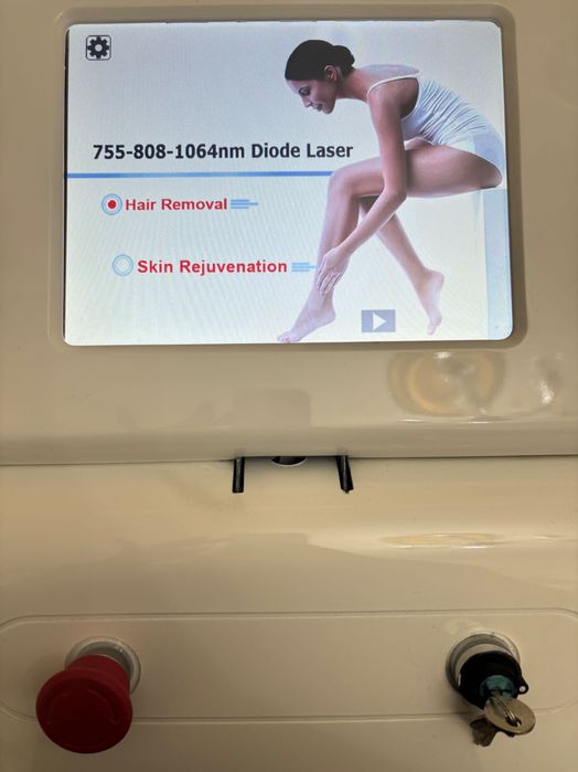 Laser epilare 3 lungimi de unda : Alexandrite+Dioda+Ndyag