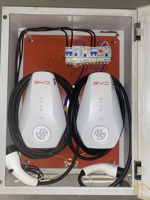 Электромобиль зарядка установка