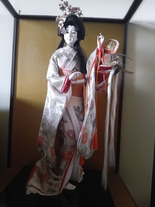 Păpușă GHEISĂ NINGYŌ ORIGINALA Kyoto Anii '70 - '80