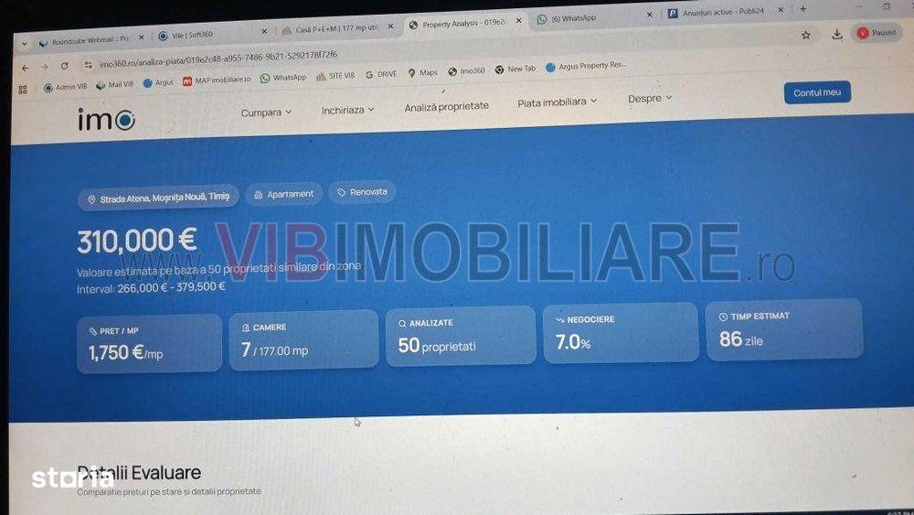 Casă  P+E+M | 177 mp utili | Teren 333 mp , Mosnita Noua