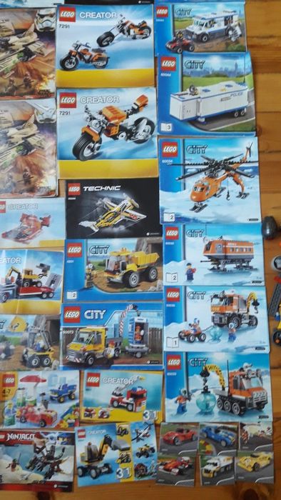 Лего-части, упътвания, човечета