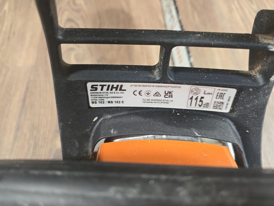 Motoferastrau STIHL MS 162, 1.6 CP, lama 30 cm -P-