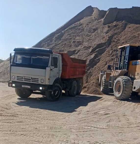 Доставка Камаза сыпучих материалов