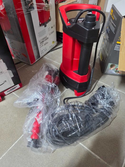 Einhell GE-PP 5555 RB-A - Pompa submersibila de drenaj, apa curata