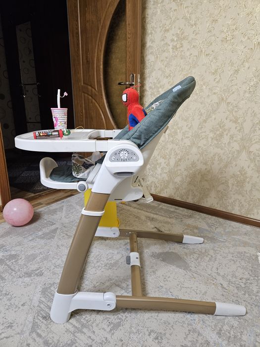 Шезлонг стульчик + качелия + музыка