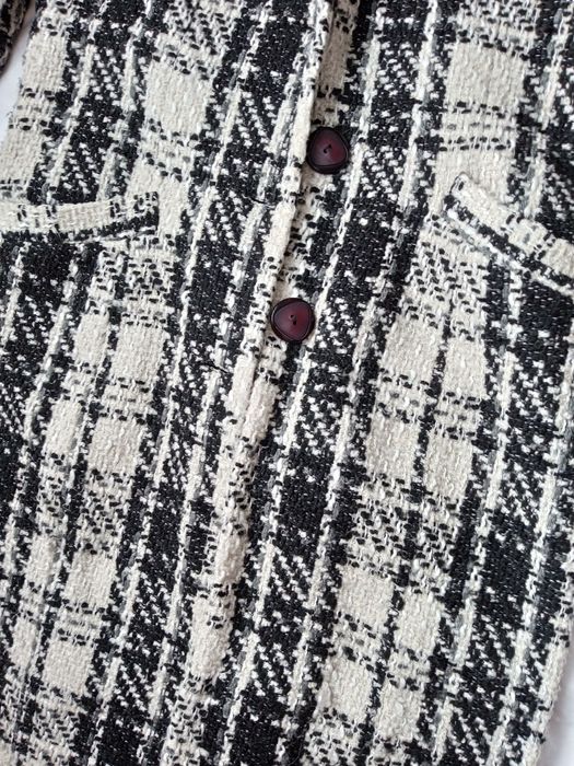 Пальто женское твидовое