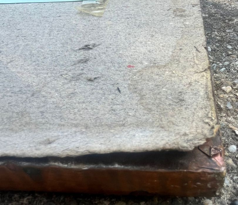 Tablou vechi foita cupru