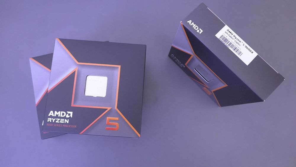 AMD Ryzen 5 9600X - чисто нови и запечатани процесори