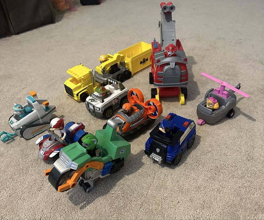 Jucarii 9 buc Paw patrol - patrula catelusilor
