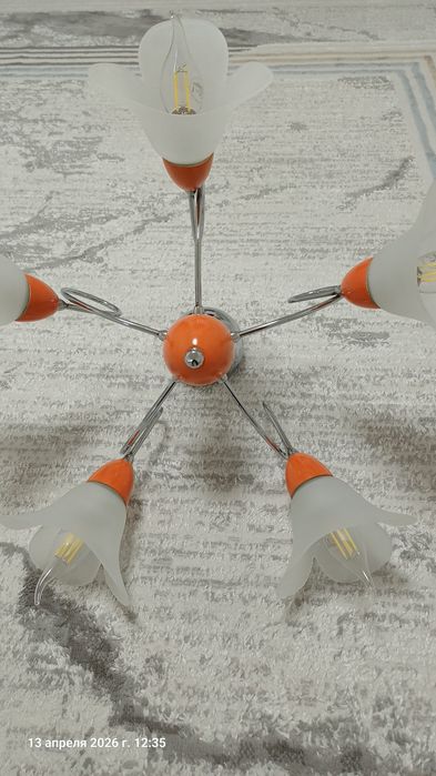 Люстра 5 рожковая