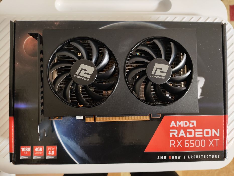 Rx 6500 xt 4gb PowerColor