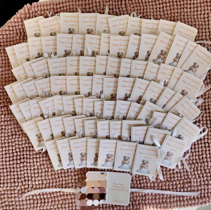 Мини албумчета или картички За кръщене,рожден ден и всякакви др поводи