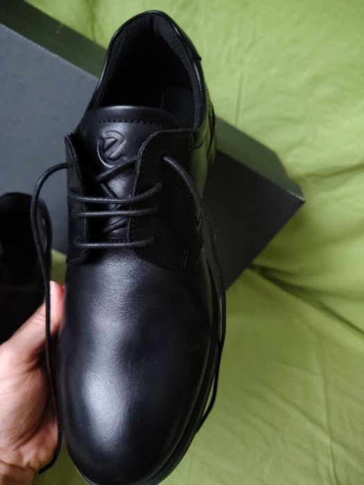 Pantofi noi de piele negri mărimea 38