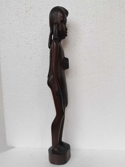 Statueta Masai tribala unicat lucrata manual arta africana colectie