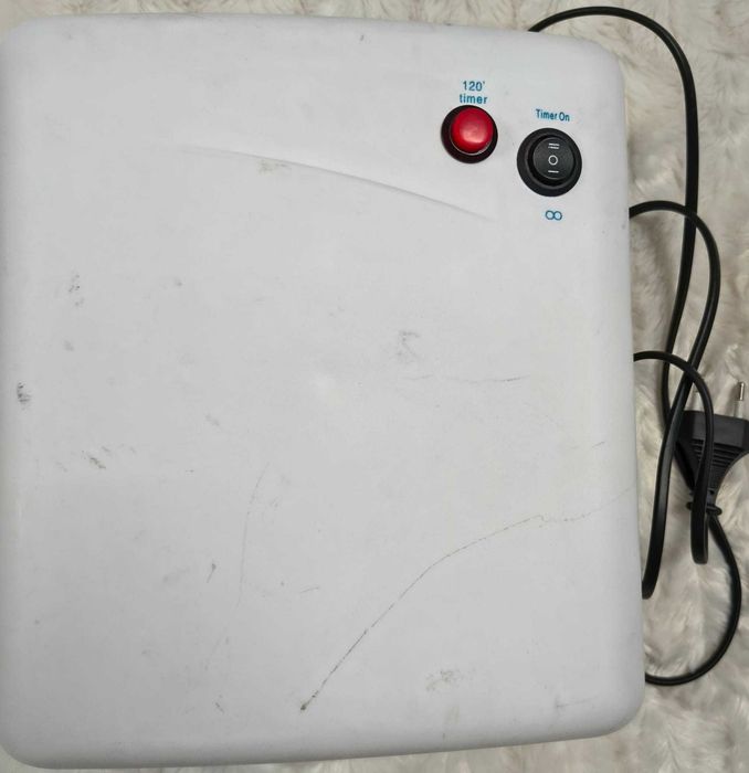 Lampă UV unghii 36W cu 4 neoane și timer 120s – pentru gel și oja semipermanentă stecher european