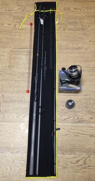 SET Feeder FL Strategist Distance MH 3.90M + Mulineta ELITE 6000