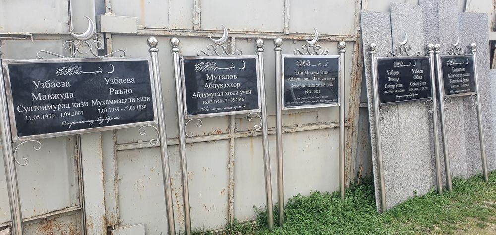 Musilmaniskiy qabr tosh Granit va marmardan qabr toshi