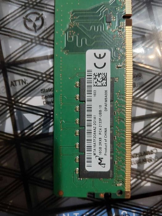 16GB 2133Mhz DDR4 Micron - CL15 , 1x16GB