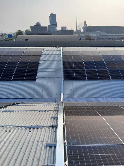 Sina de aluminiu si Cleme fixare sisteme fotovoltaice k2