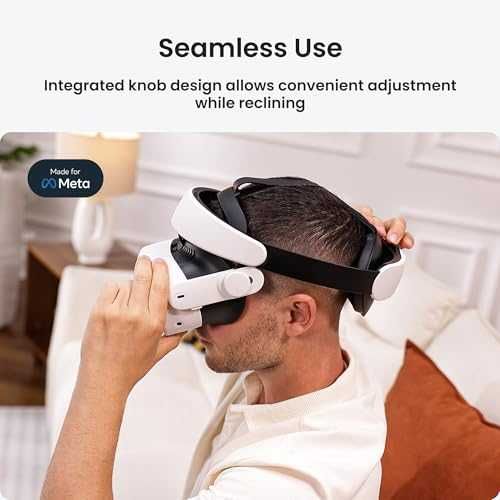 Каишка за VR KIWI design H4 Halo Comfort Head Strap за Meta Quest 3/3S