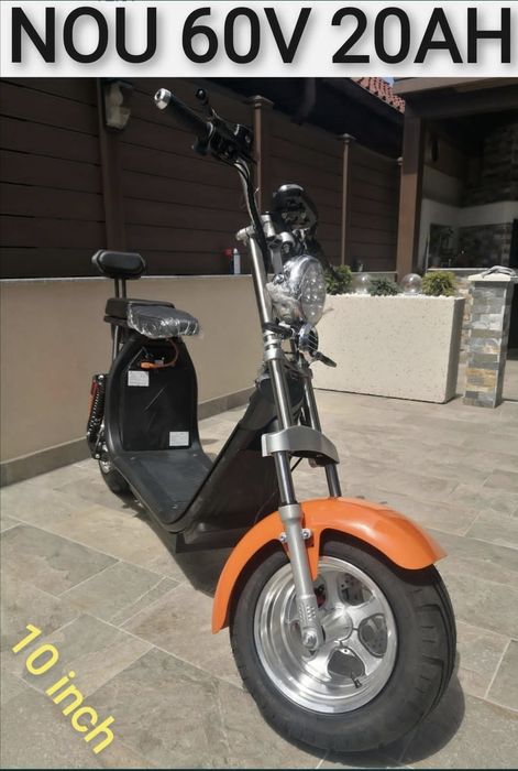 Scuter electric nou cu roți de 10 inch