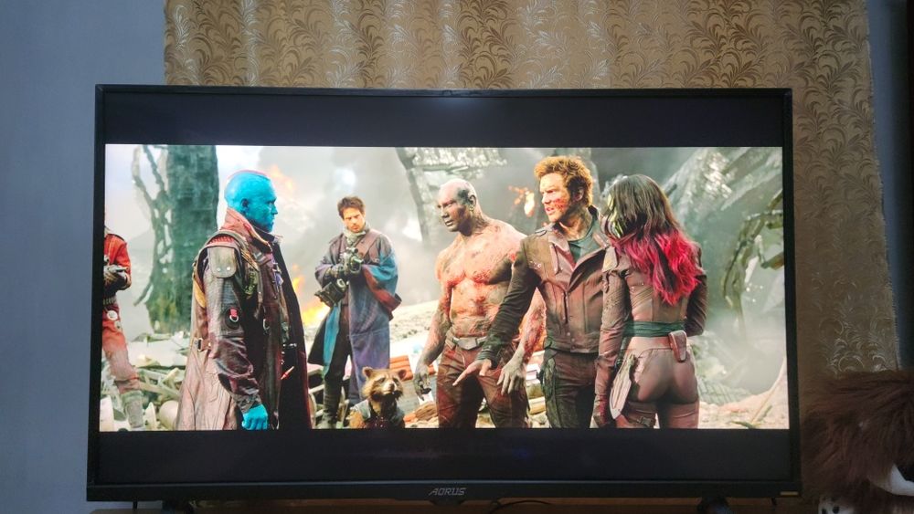 Монитор Gigabyte Aorus FV43U — это 43-дюймовый 4K игровой монитор с VA