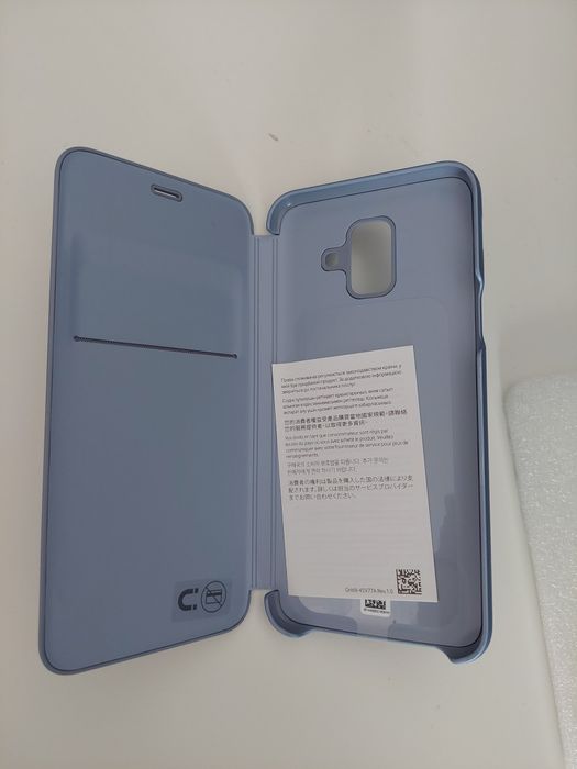 Husa originala Samsung Galaxy A6 2018 - Wallet Cover Violet.