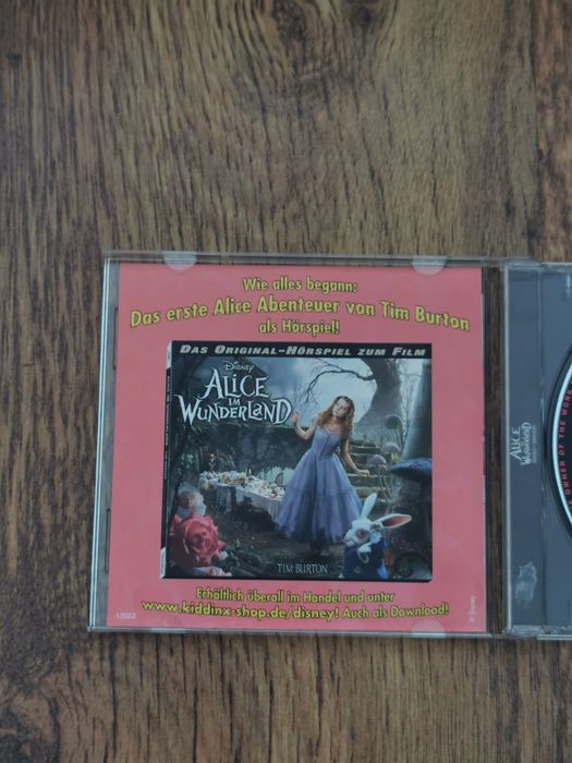 Немска аудио книга "Алиса в страната на чудесата"