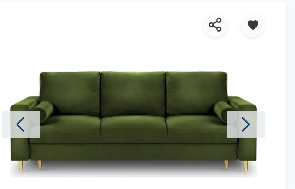 Canapea extensibila cu 3 locuri Mazzini Sofas